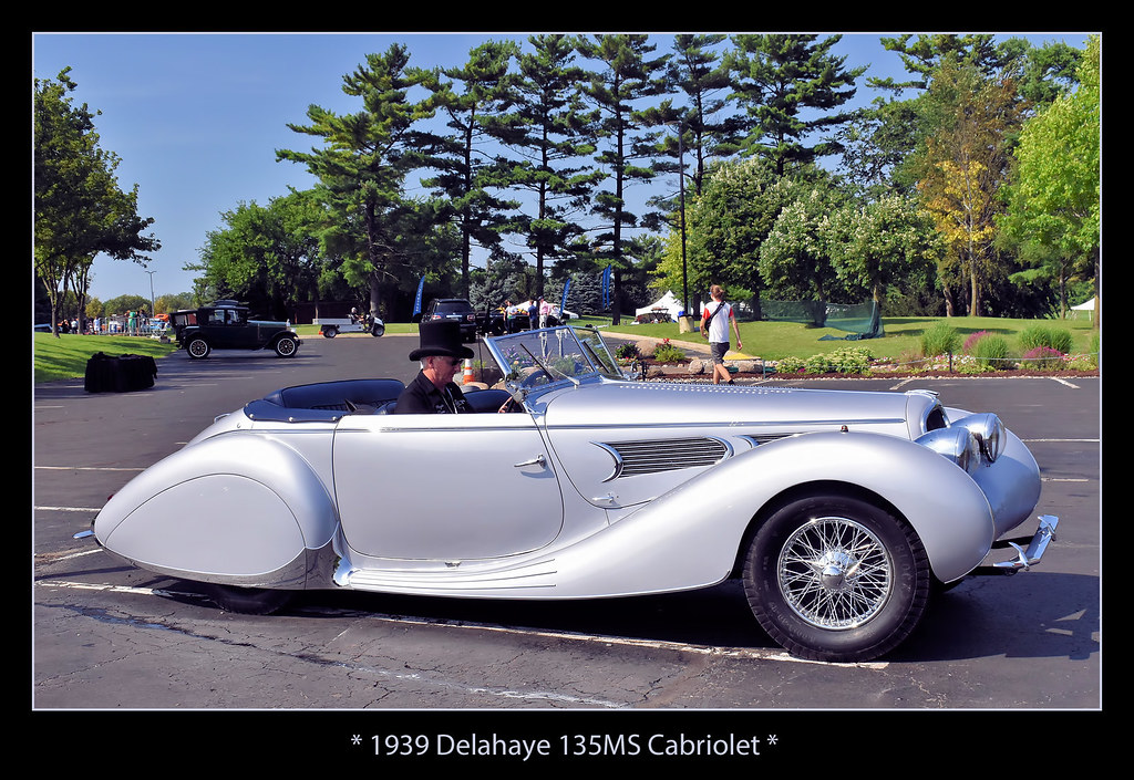 1939 Delahaye 135MS Cabriolet