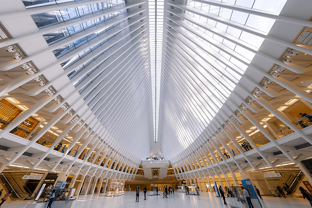 Oculus, World Trade Centre, Lower Manhattan, New York City, New York, America