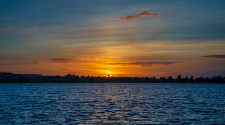 Sunset on Lough Ramor
