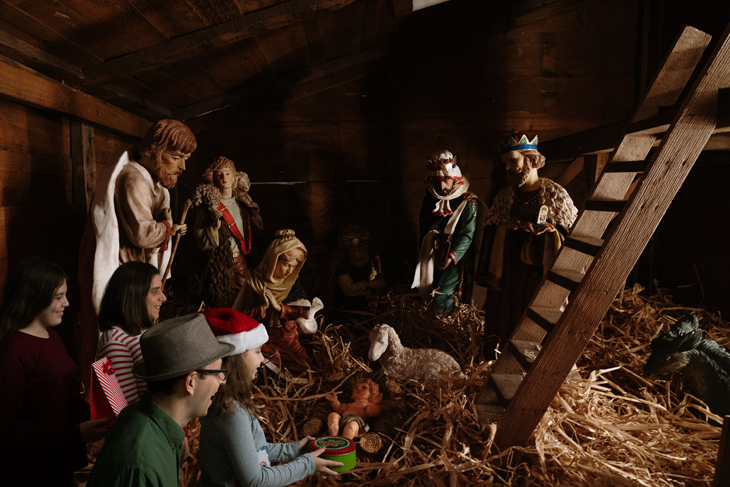 Visiting the Manger