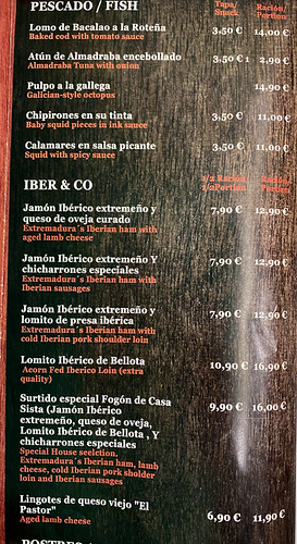 Menu Fish y Jamon | by krossbow