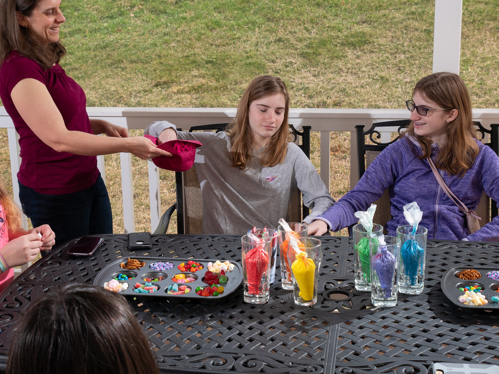 Cupcake decorating