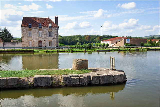 kanaal in de Bourgogne