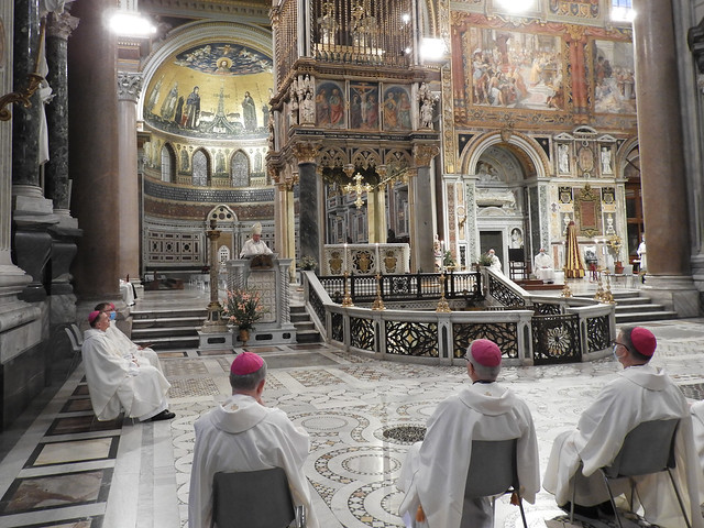 Msza Święta w Bazylice św. Jana na Lateranie - Ad limina apostolorum - Rzym, 12 października 2021 r.