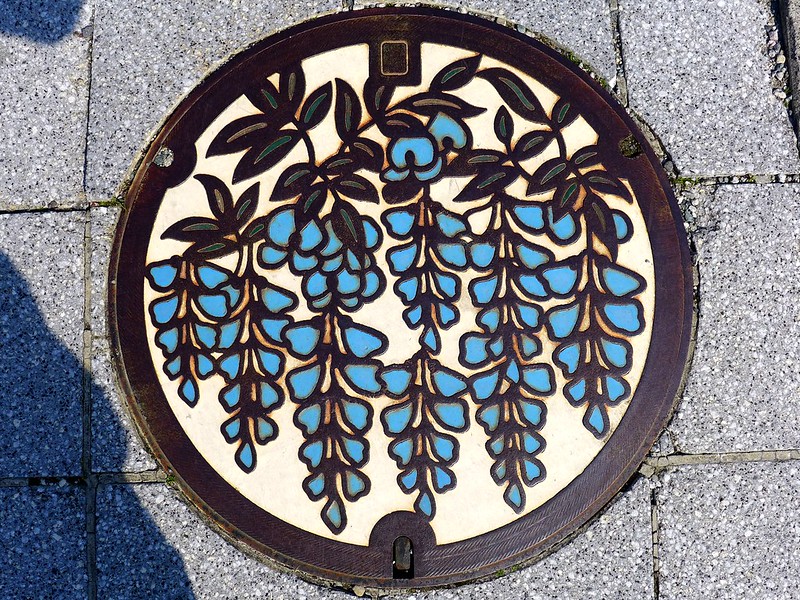 Toyoda Shizuoka, manhole cover （静岡県豊田町のマンホール）