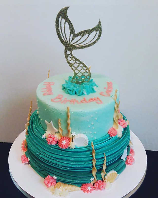 Mermaid Cake by Stacia's Sweets