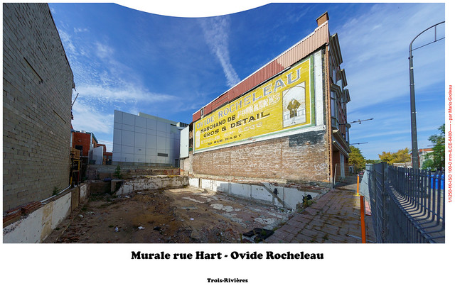 Murale rue Hart - Ovide Rocheleau
