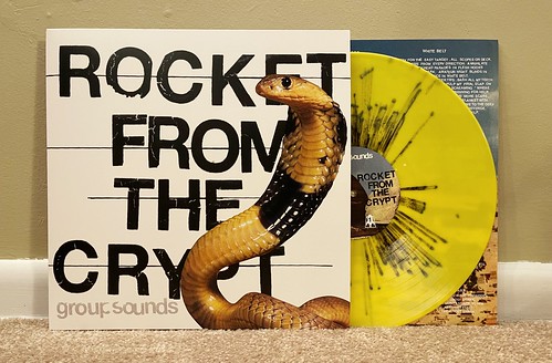 Rocket From The Crypt - Group Sounds LP - Yellow w/ Black Splatter Vinyl (/500)