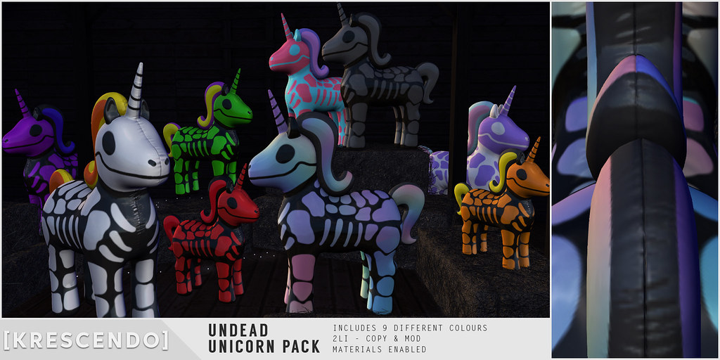 [Kres] Undead Unicorn Pack