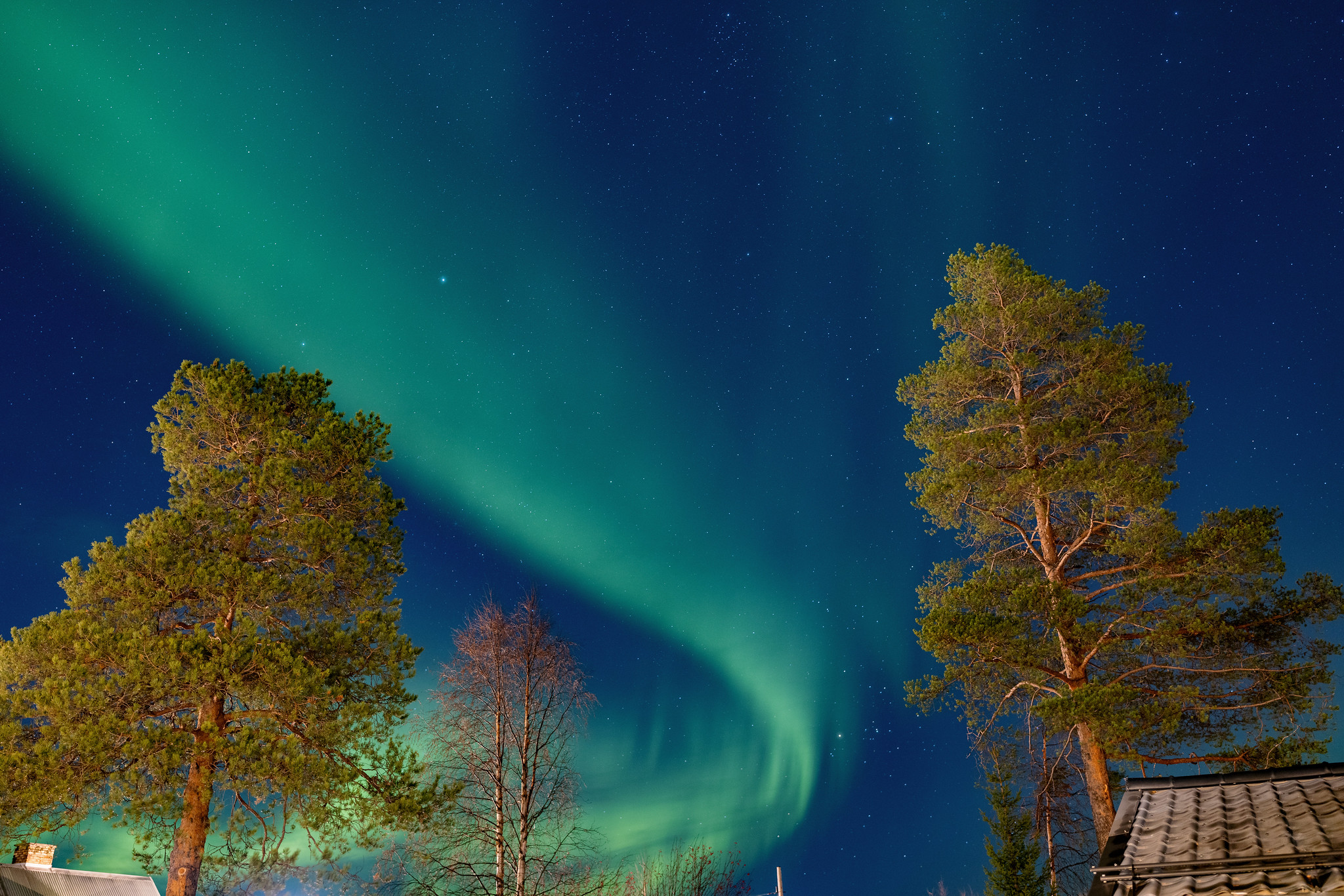 The Northern Lights of Urban Lapland