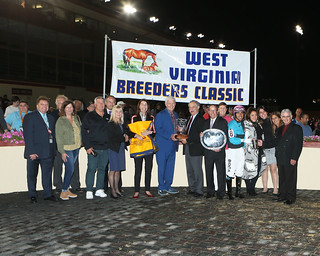 Muad'dib won the 2021 West Virginia Breeders' Classic. Photo by Coady Photography.