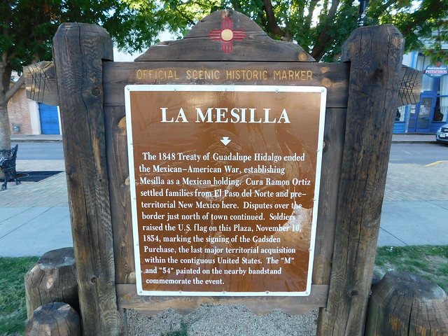 La Mesilla Historic Marker