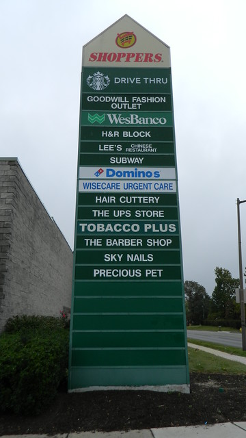 Northway Shopping Center sign