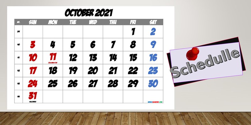 Agenda Bulan Oktober 2021