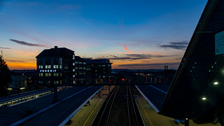 Sunset, Reading Station, 11 October 2021 (19)