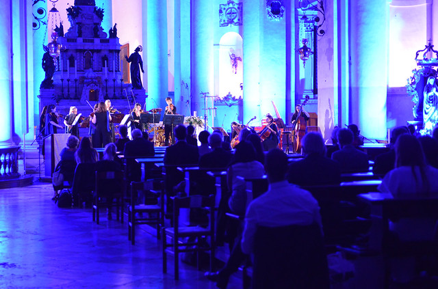 European Union Youth Orchestra performs at the European Cultural Heritage Summit 2021