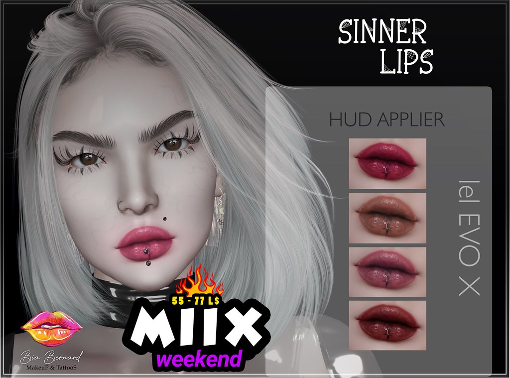 Sinner Lips – Lelutka EVO X