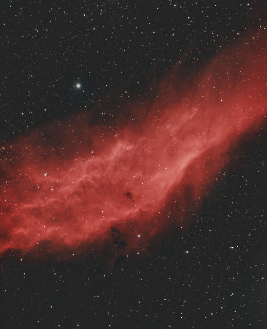 NGC 1499. Narrowband October 2021.