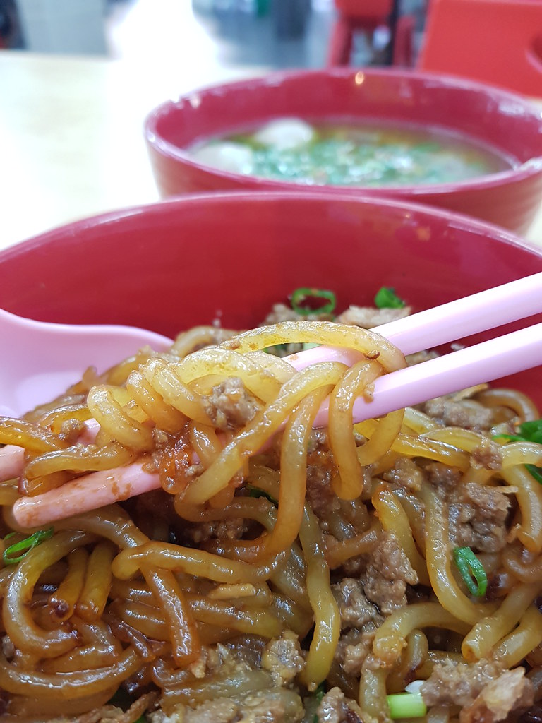 干撈牛雜粉 Dry mixed Beef Noodle rm$11 @ 婆羅洲牛腩粉檔 Borneo Beef noodle stall in 新海景餐馆 Restoran NSV USJ 6