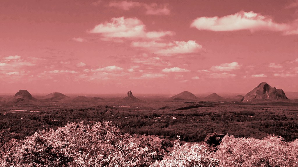 Week 33: Infrared - Glass House Mountains