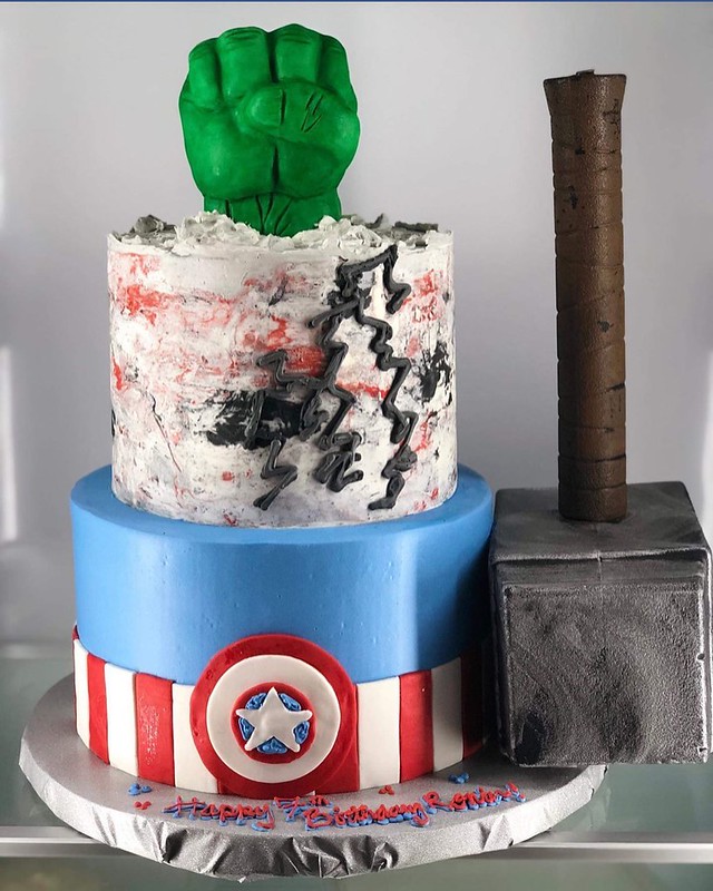 Marvel Cake by Catherine's Cakes