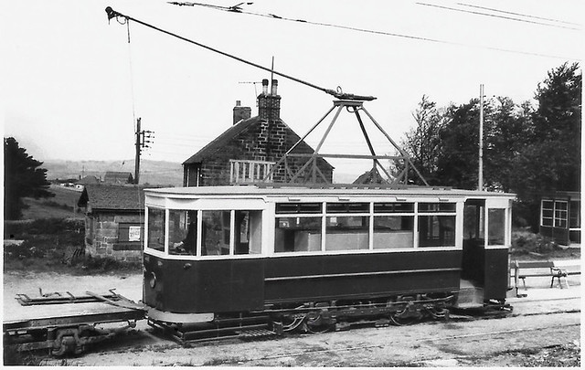 Sheffield tram No. 330 @ Crich - May 1970