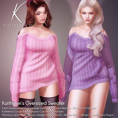 Kaithleen's Oversized Sweater @ #BIGGIRL