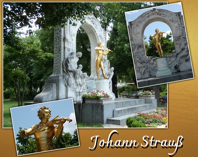 Johann Strauss Denkmal / Johann Strauss Monument