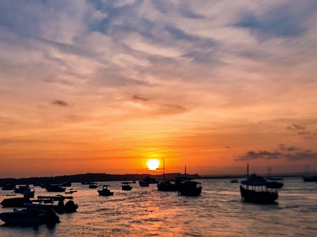 Sunset, Gamboa do Morro, Bahia, Brazil