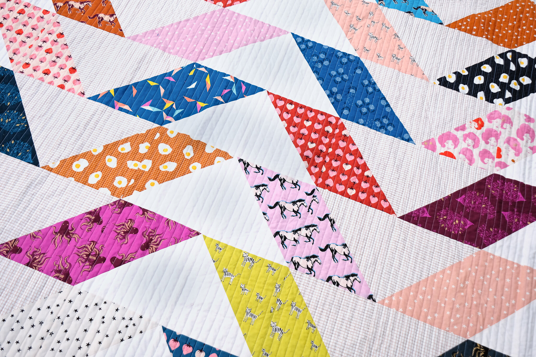 The Beatrice Quilt in Darlings - Kitchen Table Quilting