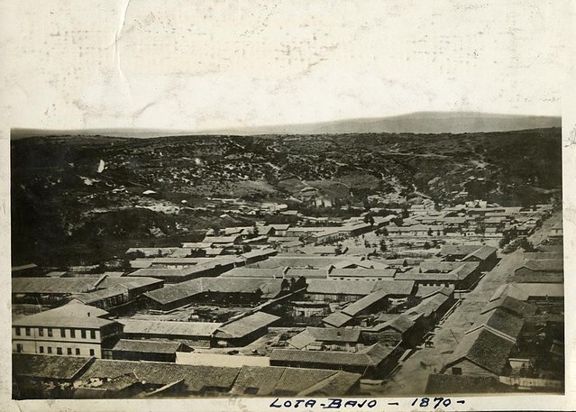 Lota  ha sido un poblado en torno  a la actividad del Carbón 1870