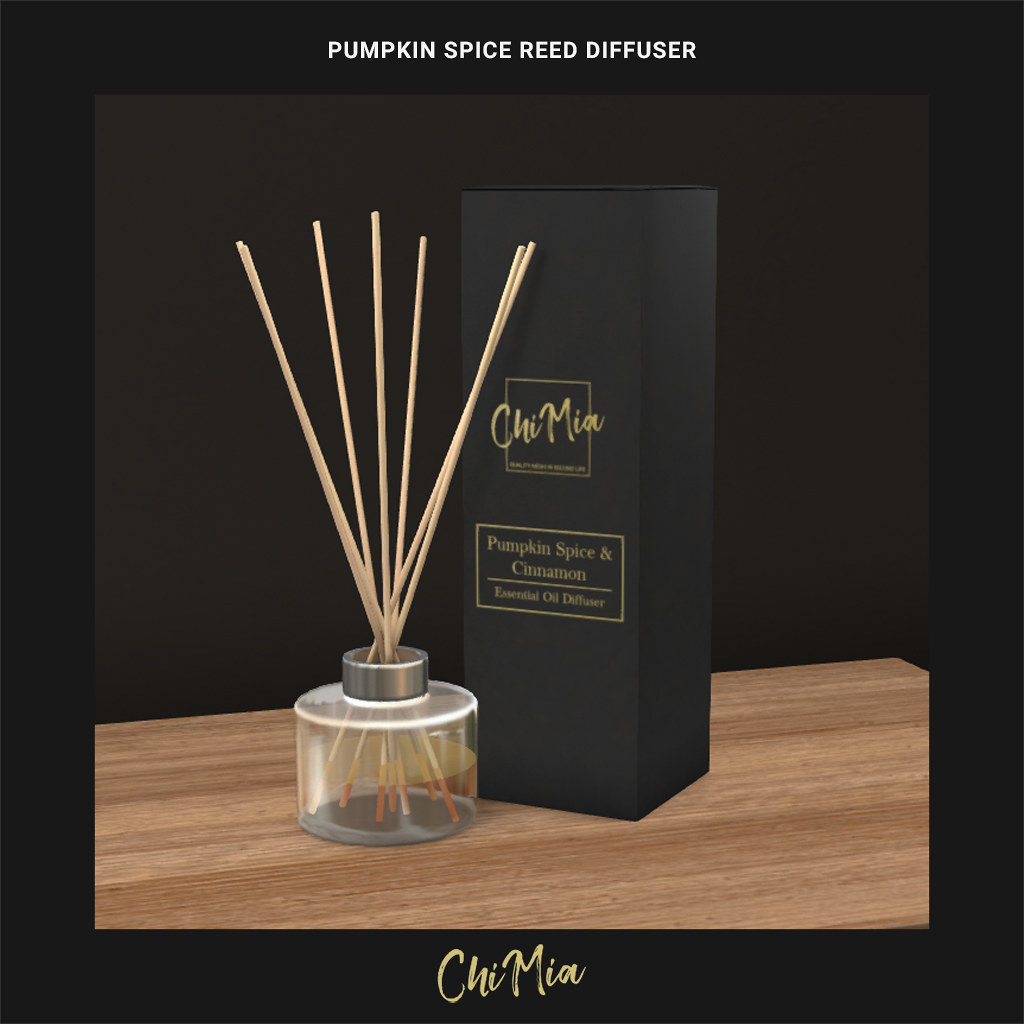 Pumpkin Spice Reed Diffuser for TSS 16 Oct 2021 by ChiMia