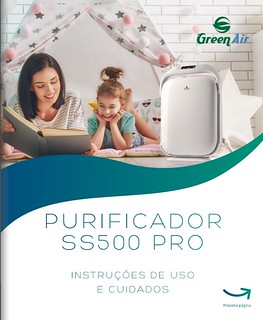 Manual digital do Purificador de Ar Green Air SS500-PRO