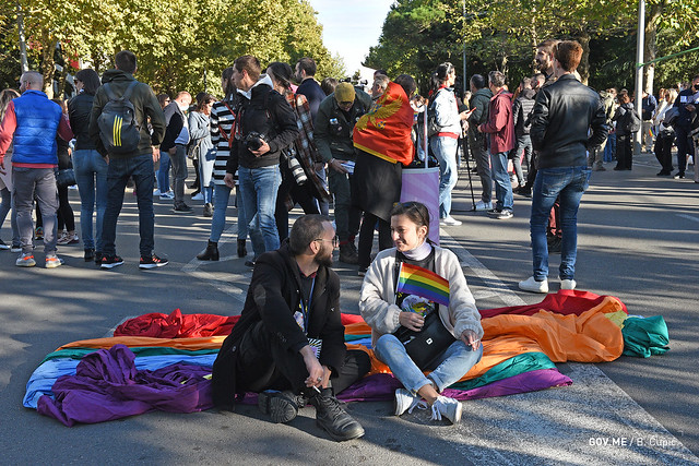Predstavnici Vlade CG na Paradi ponosa, Podgorica (16.10.2021.)