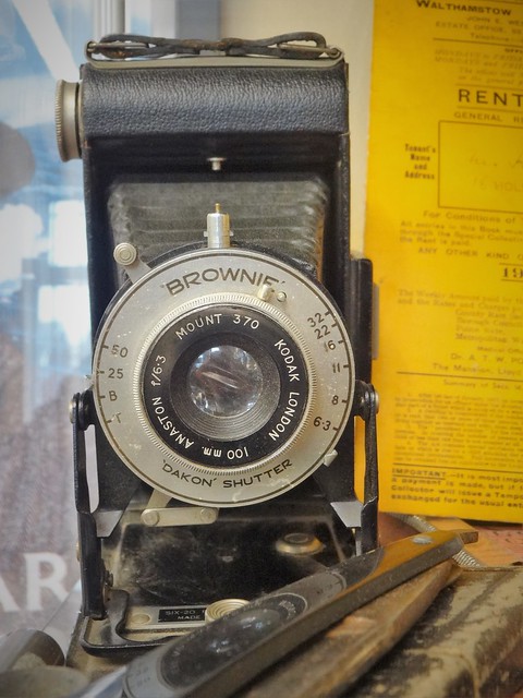 Kodak Brownie Six-20 Folding Camera.