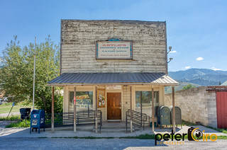 Grover US Post Office and Country Store in Grover, Utah. Built in 1888
