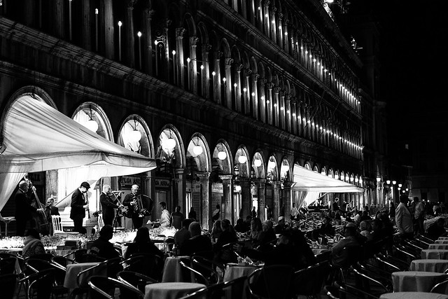 Piazza San Marco la nuit