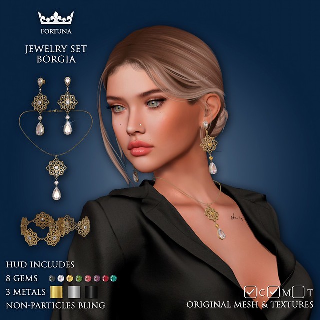 Jewelry set Bordgia exclusively for SENSE event