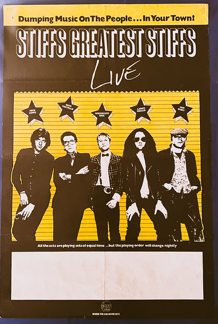 Stiff Records Tour Poster (1977)