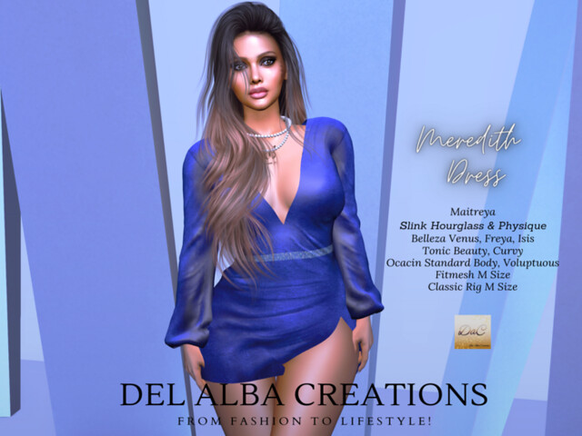 Del Alba Creations | New Release – Meredith Dress