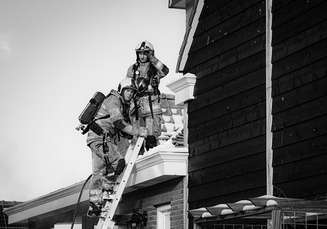 The Firemen On The Roof