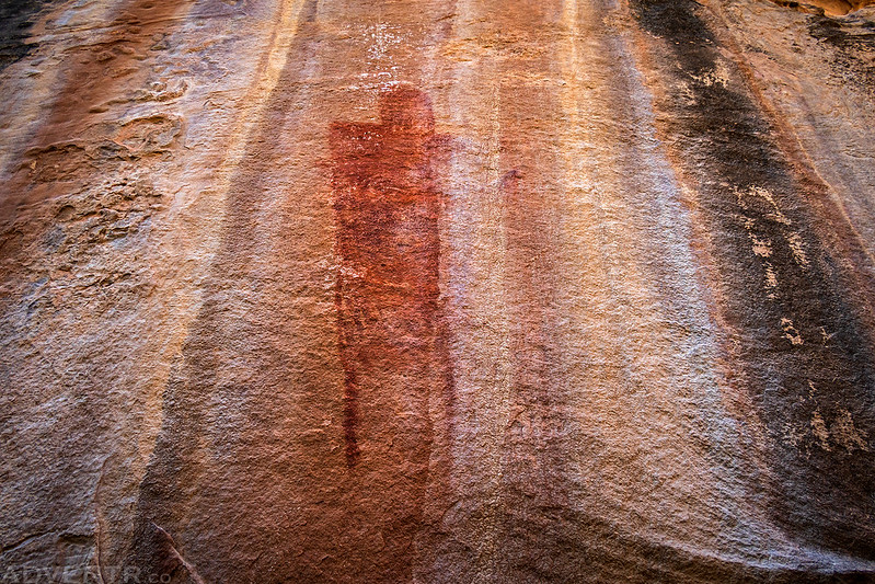 Striped Wall Pictograph