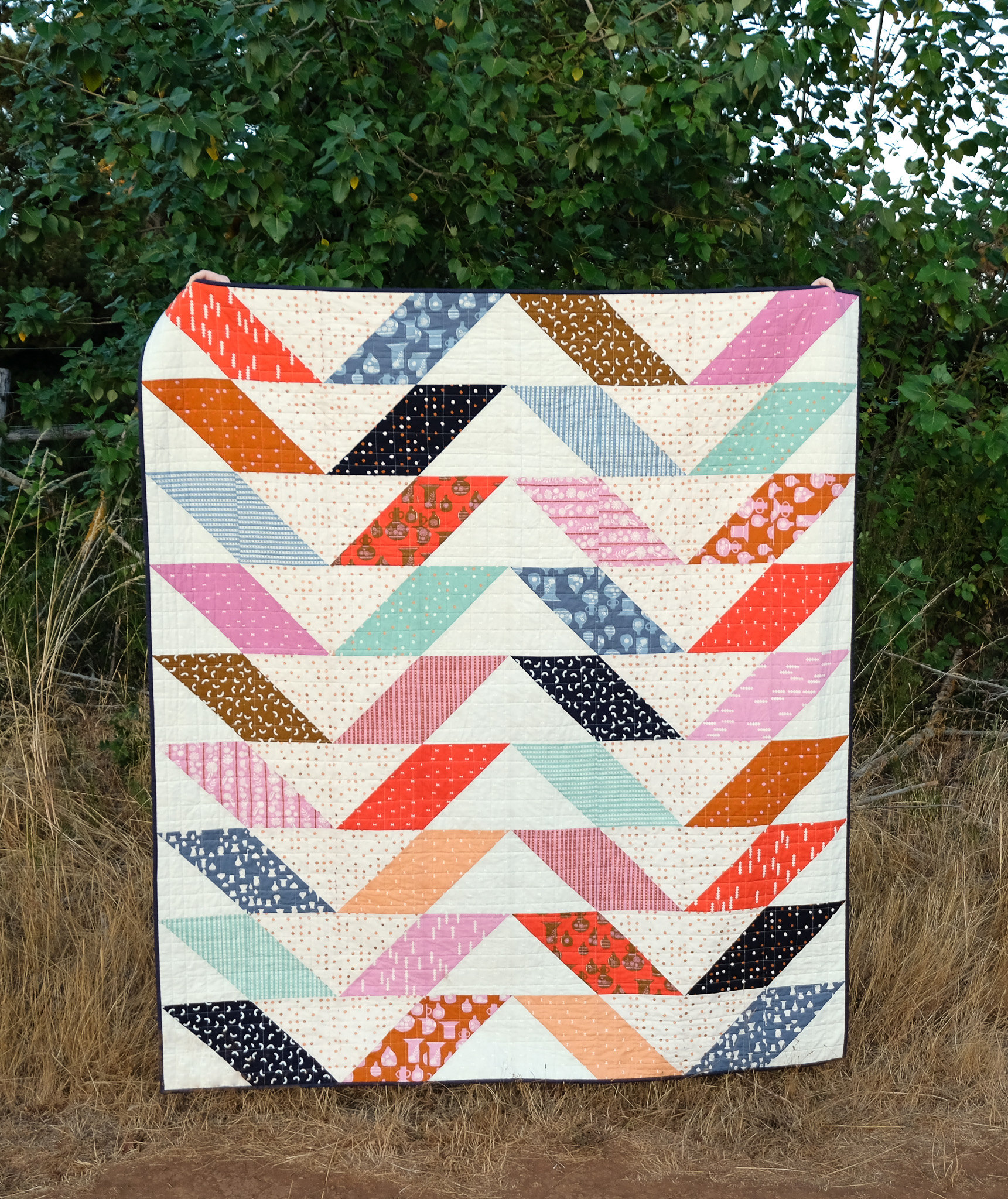 The Beatrice Quilt in Vessel - Kitchen Table Quilting