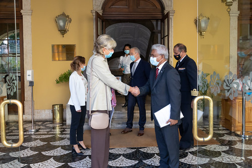 21.10. Secretário Executivo recebe Embaixadora de Espanha em Portugal