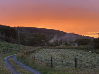 Sunset, Snowdonia, Wales