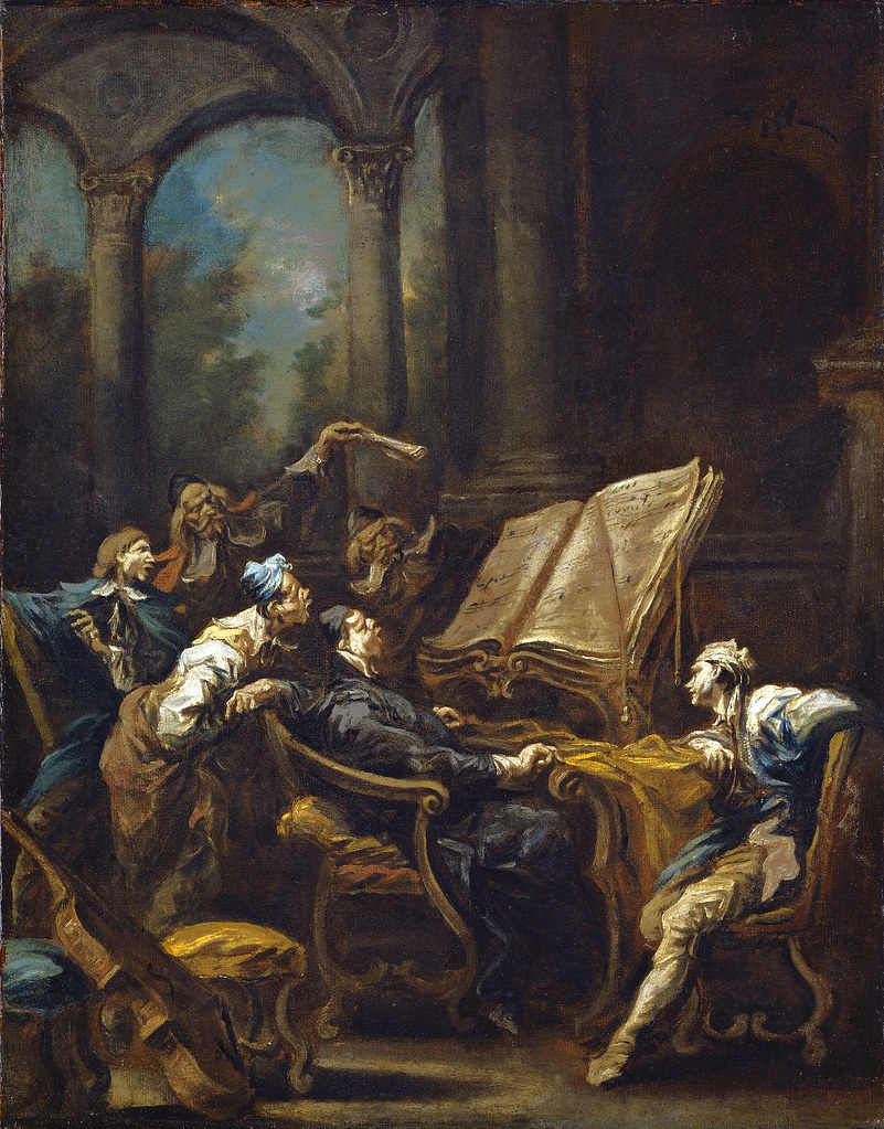 Alessandro Magnasco (1667-1749) - The Choristers (c.1743)