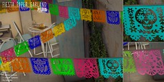 Pitaya - Fiesta Paper Garland @ FLF-o-Ween