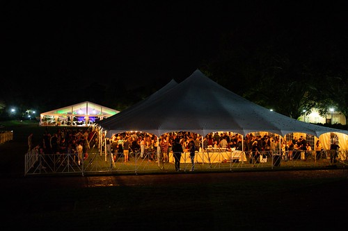 Alumni return to the Sunken Garden to mingle with classmates and celebrate their reunion in class tents with food, friends and fun!