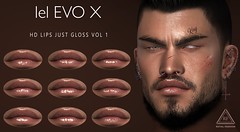 [ Royal Fashion ] HD Lips Just Gloss VOL 1 EVOX