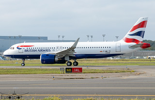 F-WWIG / G-TTNP Airbus A320-251N British Airways s/n 10548* Toulouse Blagnac 2021 *